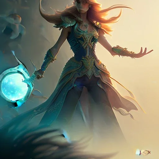 Mirana, anime , anatomically correct,mysterious, dramatic backlighting, intricate,dream, artstation, concept art, smooth, sharp focus, illustration,mythical,dreamlike,beatiful colors by Greg Rutkowski