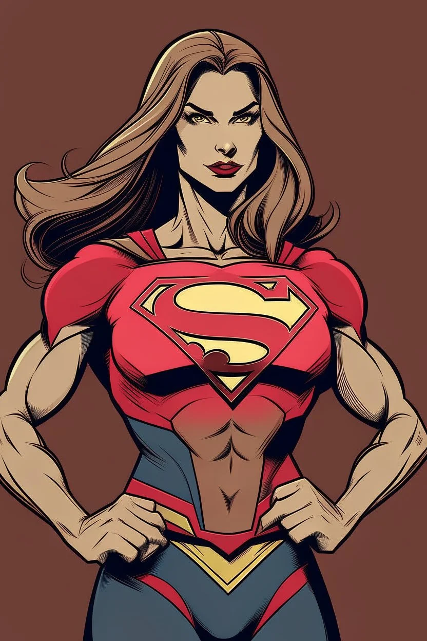 Muscle Super Girl