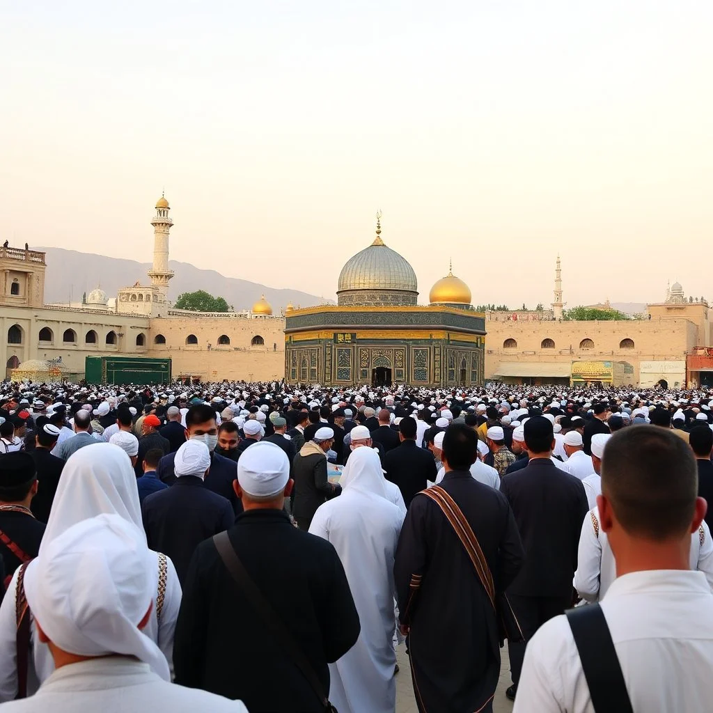 Muslims Pilgrimage.