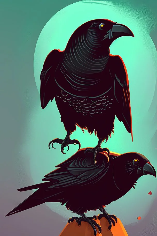 horror gaming crow