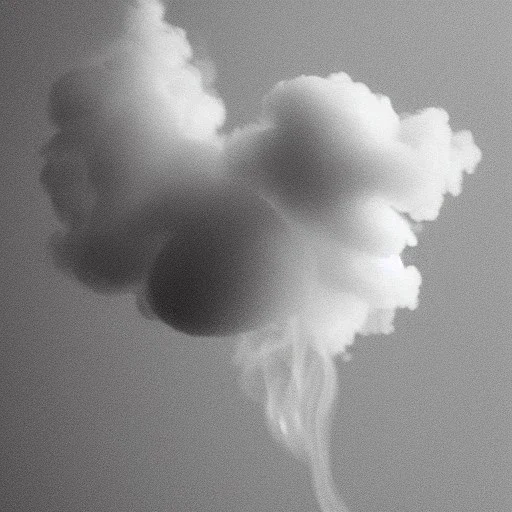 a tiny puff of delicate smoke and steam, pastel colors, plain solid color, photorealistic, chiaroscuro, aesthetic layout, monochrome pantone, minimalist photography, hyper realistic, octane render, minimalist art