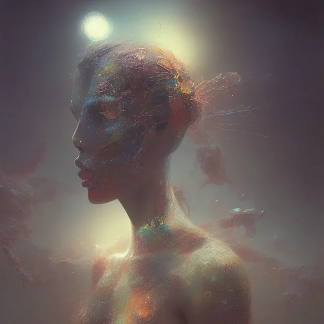 superhero, woman, photographer. oil on canvas, volumetric lighting, beksinski