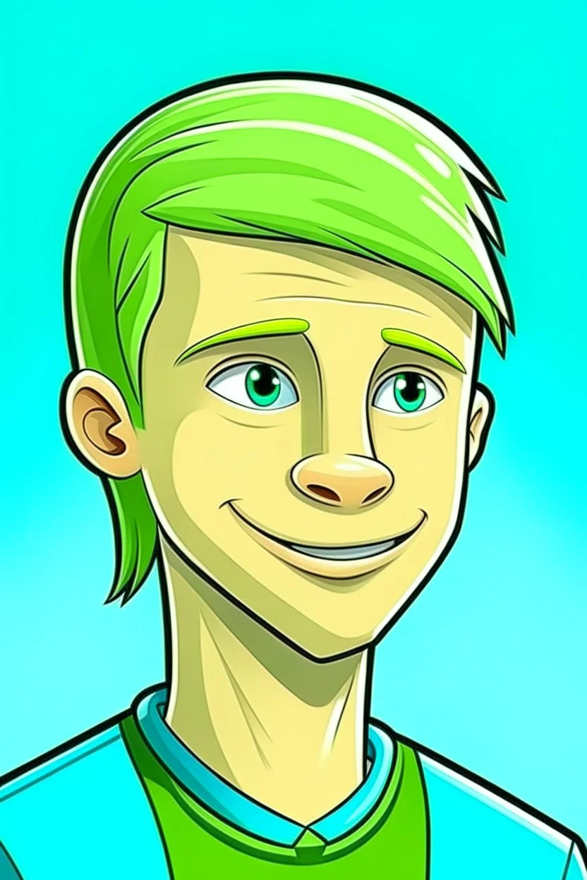 con vert this picture to cartoon 2d