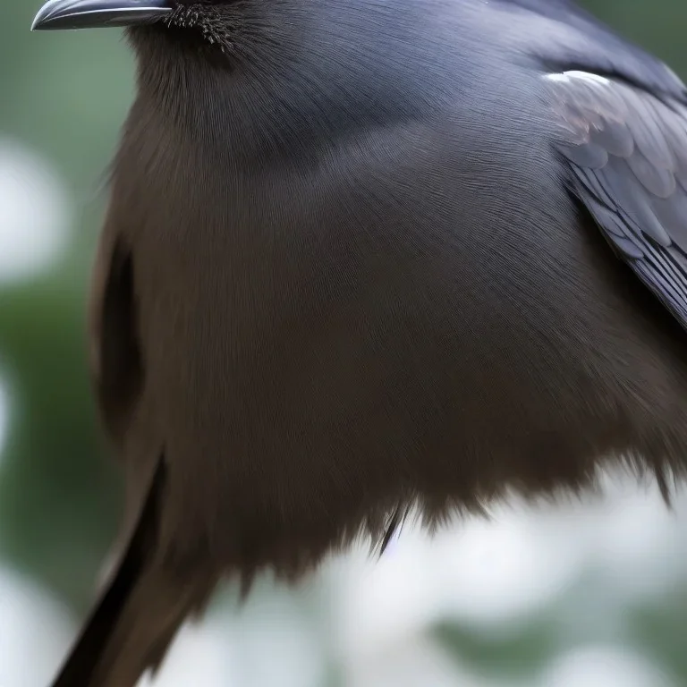 Crow, highly detailed, hyper-detailed, beautifully color-coded, insane details, intricate details, beautifully color graded, Cinematic, Color Grading, Editorial Photography, Depth of Field, DOF, Tilt Blur, White Balance, 32k, Super-Resolution, Megapixel, ProPhoto RGB, VR, Half rear Lighting, Backlight, non photorealistic rendering