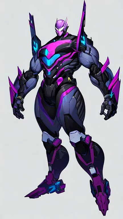 cyborg man, super ,nion ,purple, extremely beautiful art, cosmic, highly creative, rich colors, amazing details