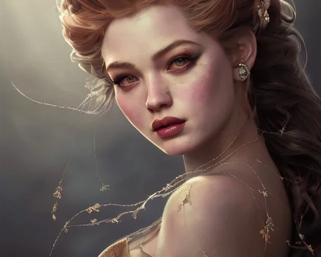 a fancy portrait of a fairy by Magny style, dramatic pose, cinematic lighting, HD, high details, dramatic, atmosphereric, trending on artstation, digital painting,