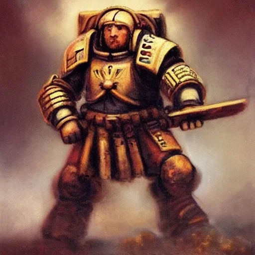 Rembrandt space marine battle