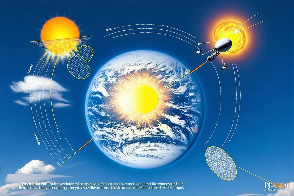 weather modification US8310796 (2012) exploring methods of using orbital mirrors or reflective shields in space to deflect sunlight and manage global temperatures. These proposals represent a fascinating leap in geoengineering, as they involve manipulating the energy balance of the entire planet style of van goch