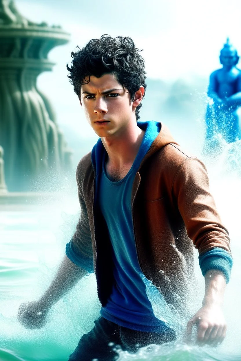 Percy Jackson with water powers