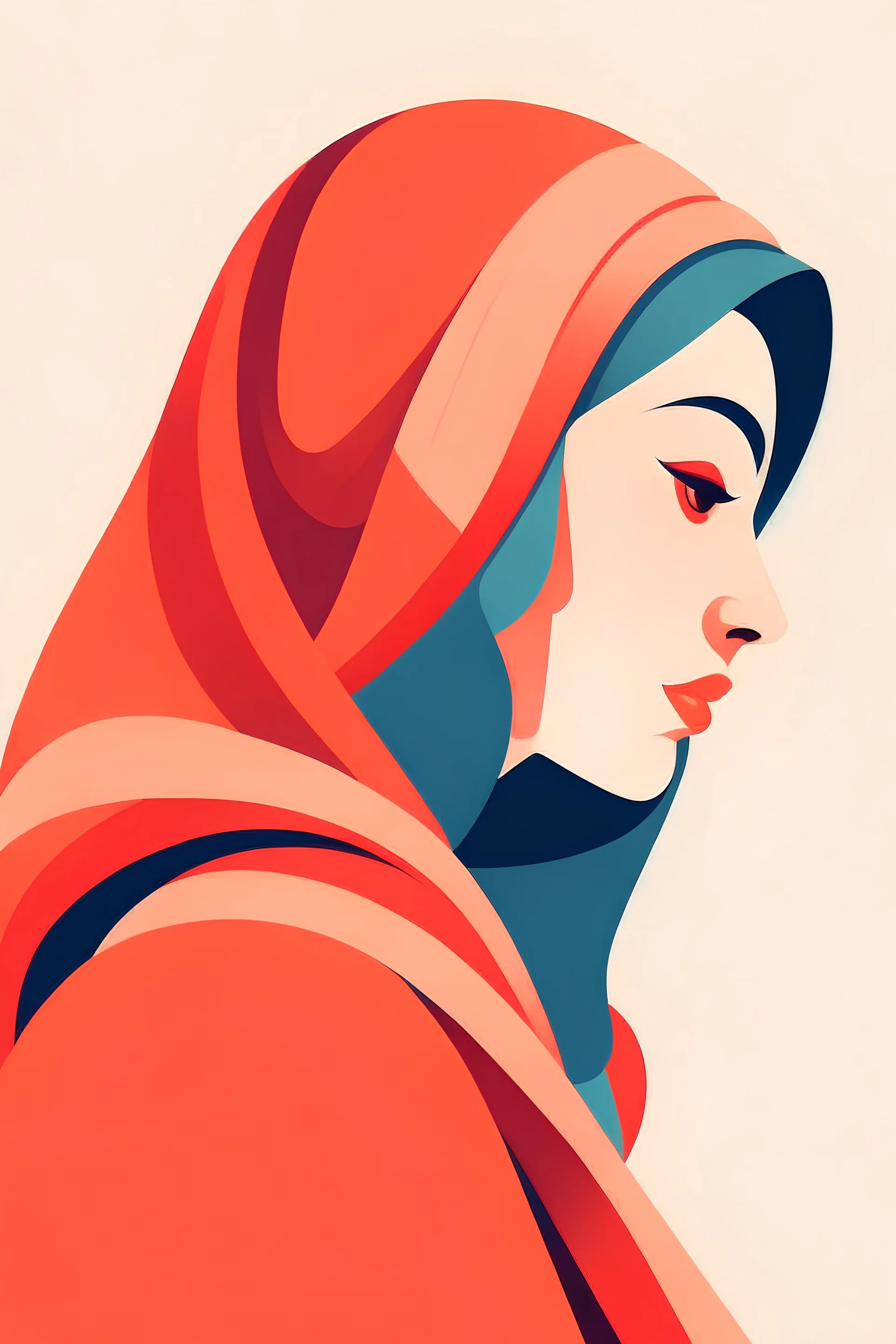 Style: Flat illustration Text: "الاثنين" no background)