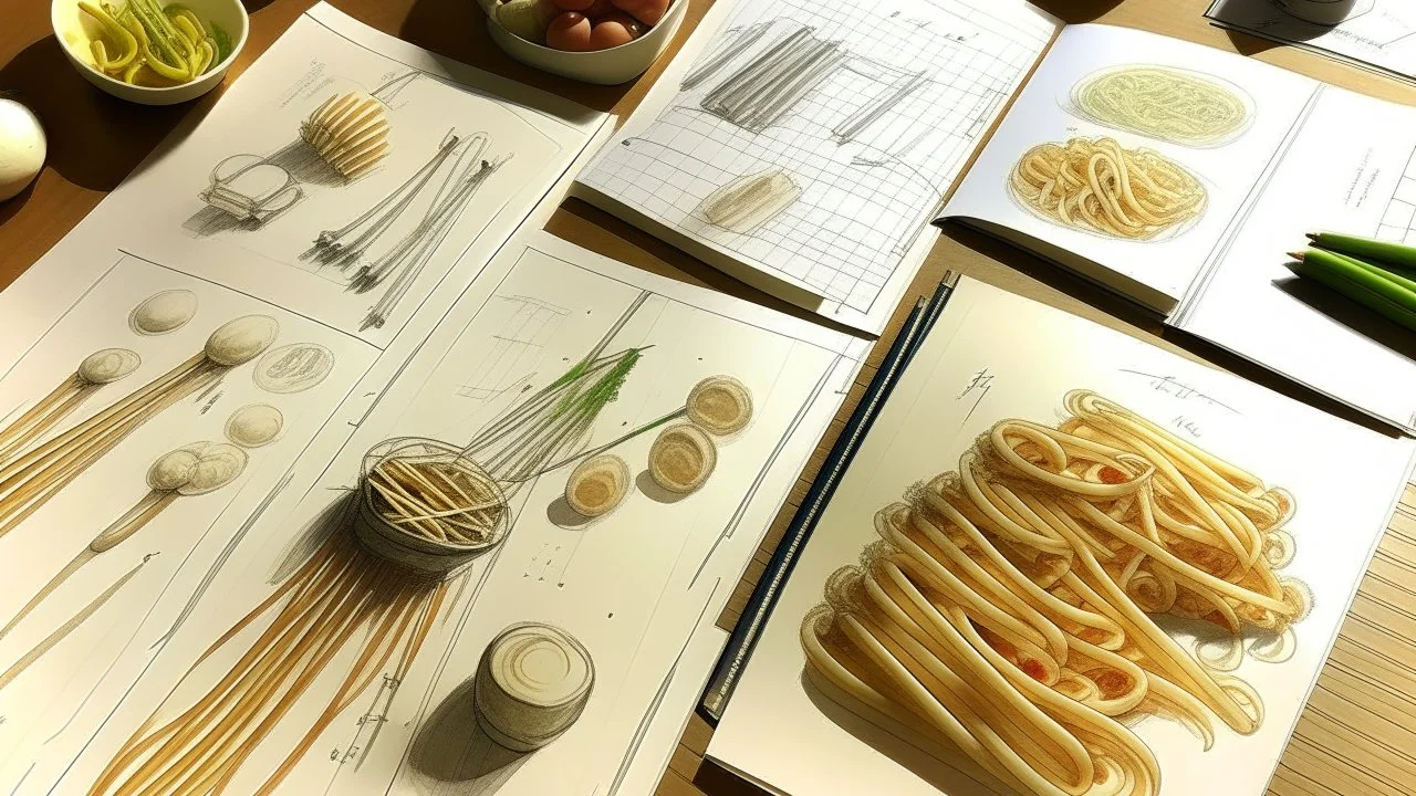 Analysis of Pasta Concept Sketches