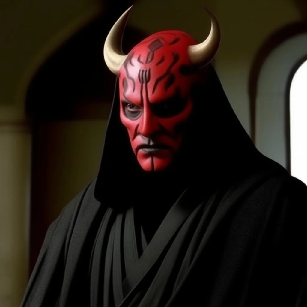 Turkish Darth Maul in a 2005 soap opera tv show.