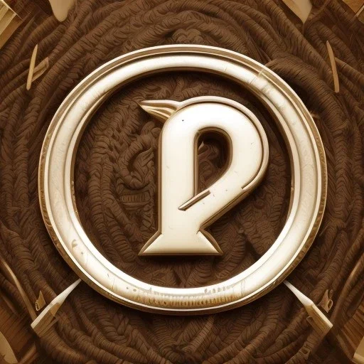 A professional and classic logo of the letters R and H in the middle and wheat ears around them, with full details, full HD, voluminous, 3D, symmetrical, 4K, 8K