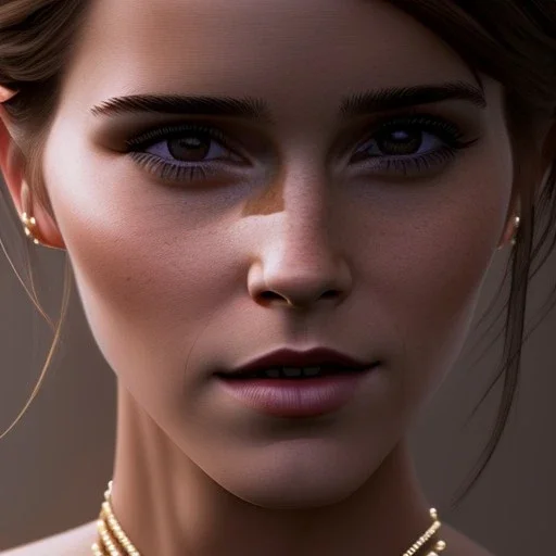 Emma Watson, wide open mouth, ring gagged, woolitize, frida, wide angle shot, full torso, intricate, oil on canvas, masterpiece, expert, insanely detailed, 4k resolution, retroanime style, cute big circular reflective eyes, cinematic smooth, intricate detail, soft smooth lighting, soft pastel colors, painted Renaissance style