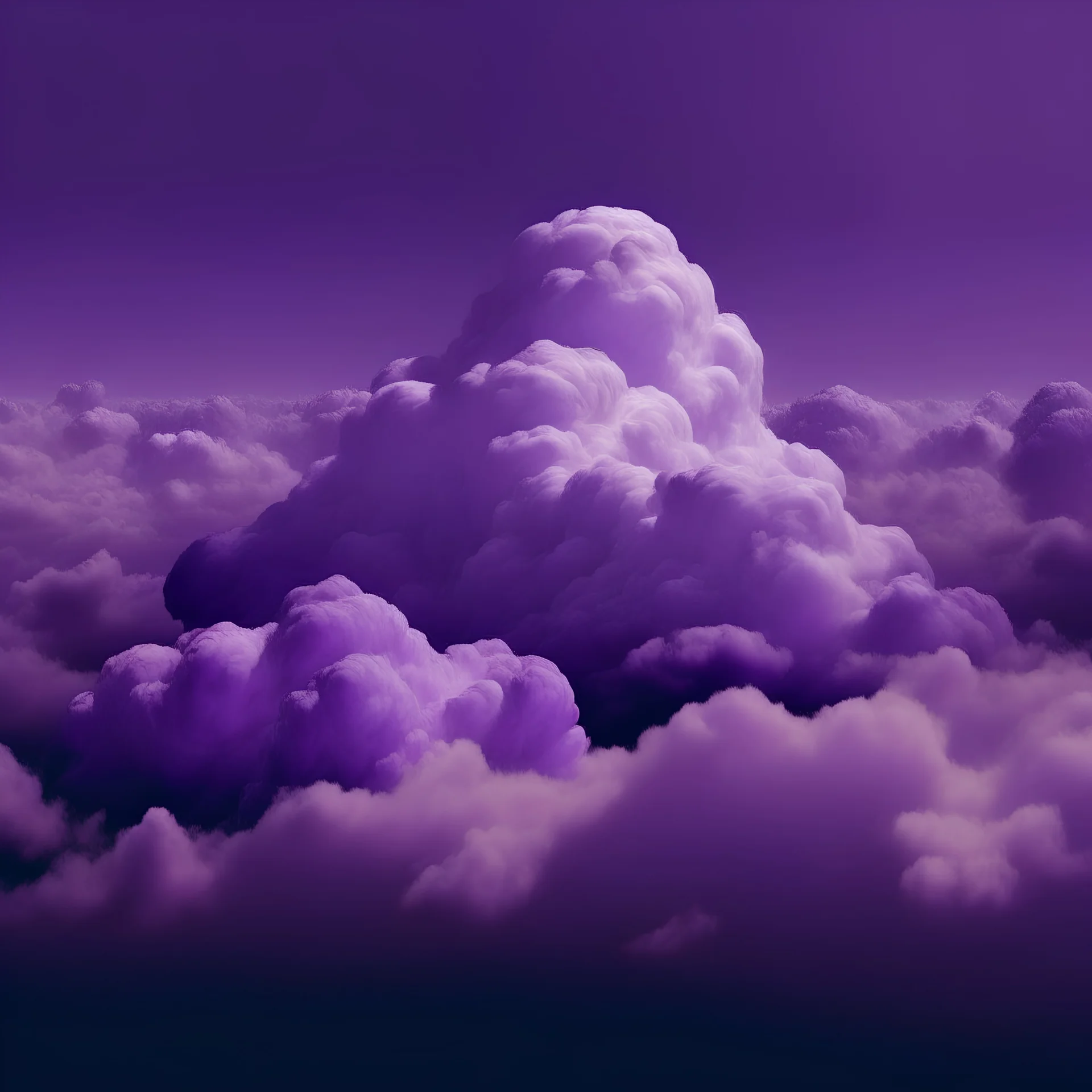 cloudy image with purple no realistic