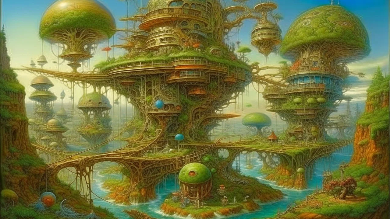 ecosysteme inspiré de Patrick Woodroffe