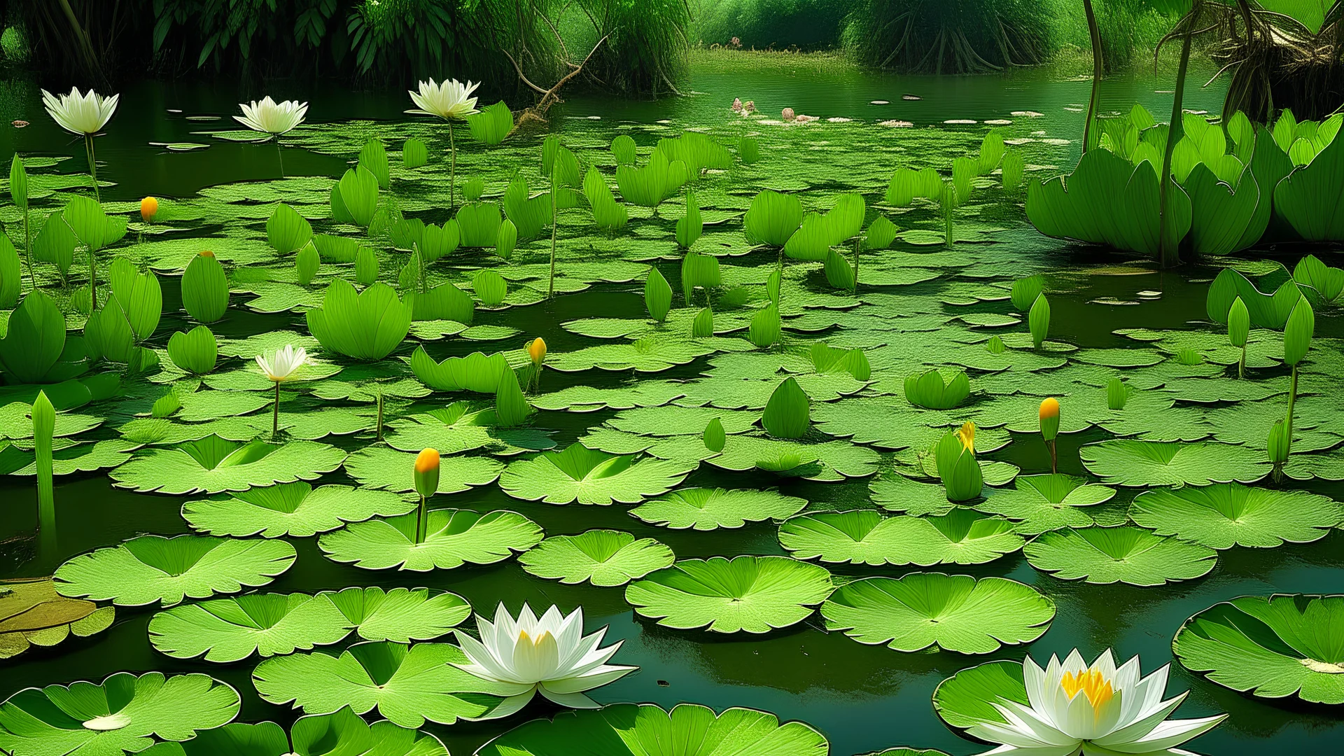 lotus pond