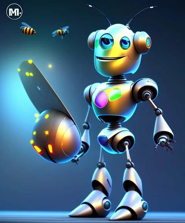 Robot bee, Pixar style