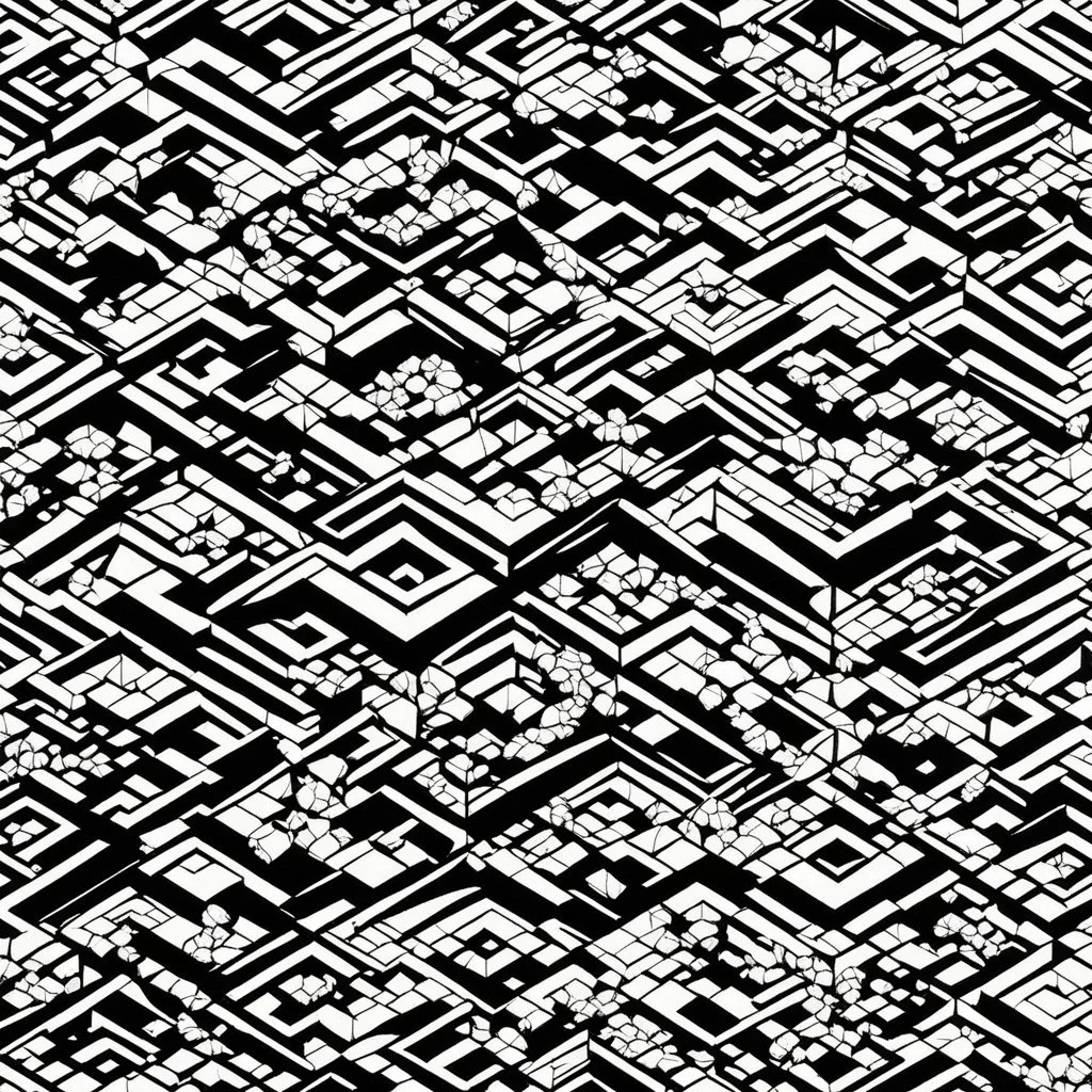 geometric tessellation by Dorohedoro