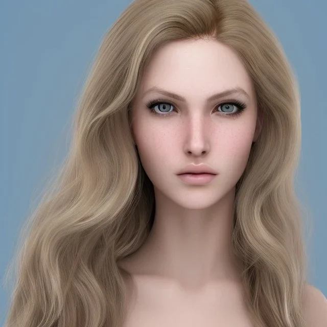 24 years old, Aquarius women named Kathryn Elizabeth Bernath - light brown-blonde hair, long wavy hair, sparkling blue eyes, almond fox eyes, intense gaze, medium warm skin tone, defined jawline and cheek bones, full eyebrows, natural, elegant, tall, slender, feminine, Unique, compassionate, loving, Smart, Wise, sexy, seductive, artistic, psychic, one of a kind, goddess, warrior, model