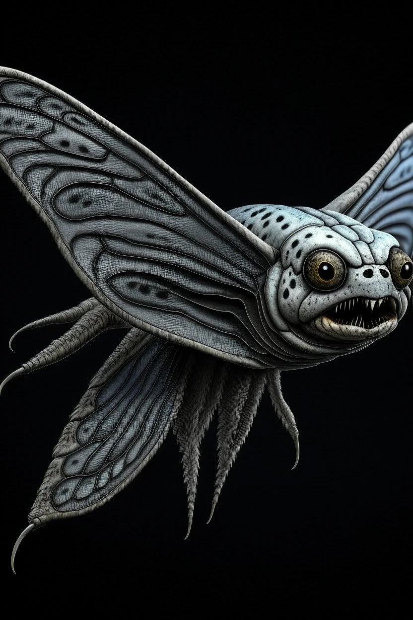 Moth / shark hybrid