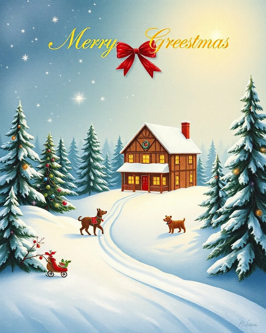 christmas greeting card