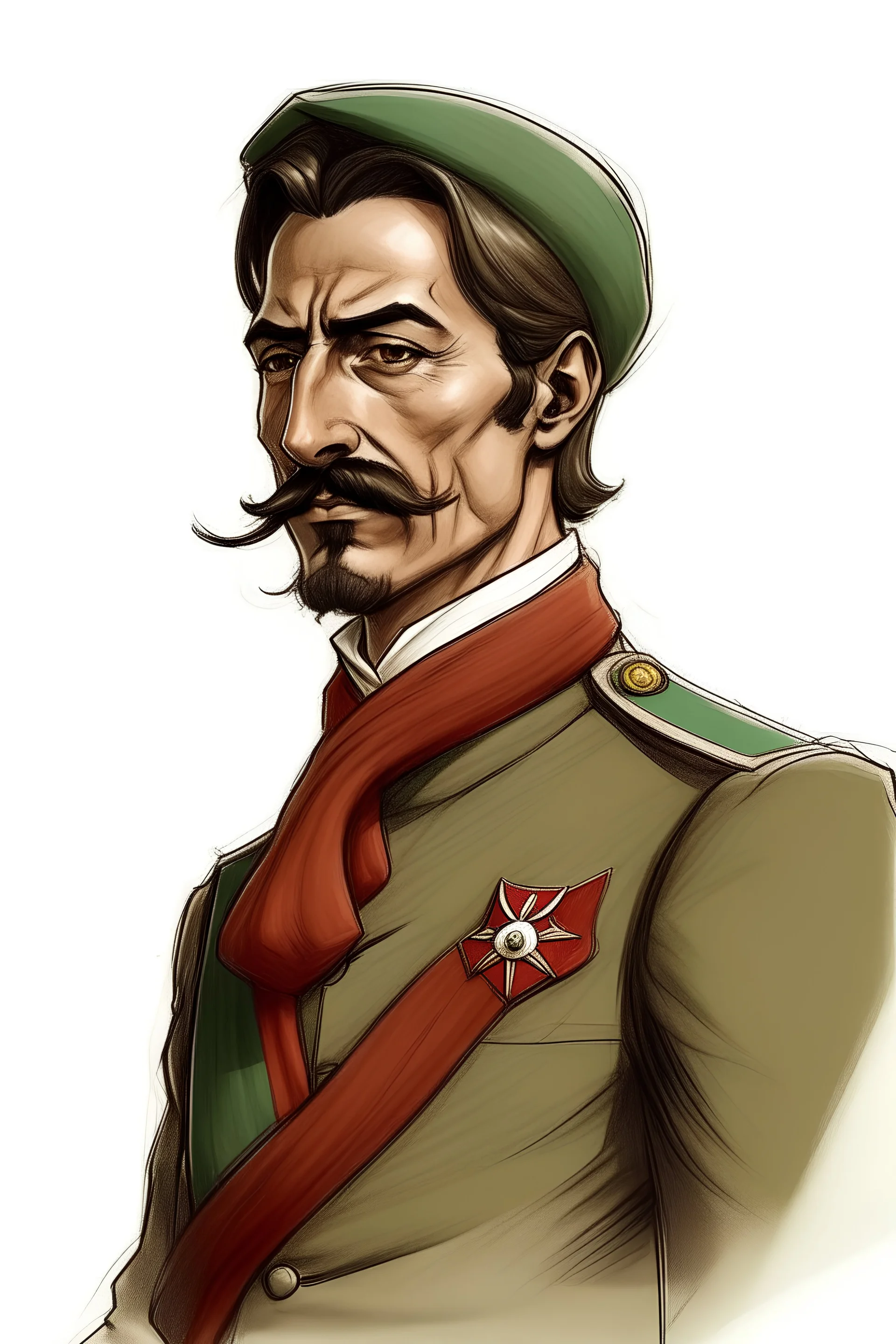 Bana bir italyan milliyetçisi çiz,eski tarz ile
