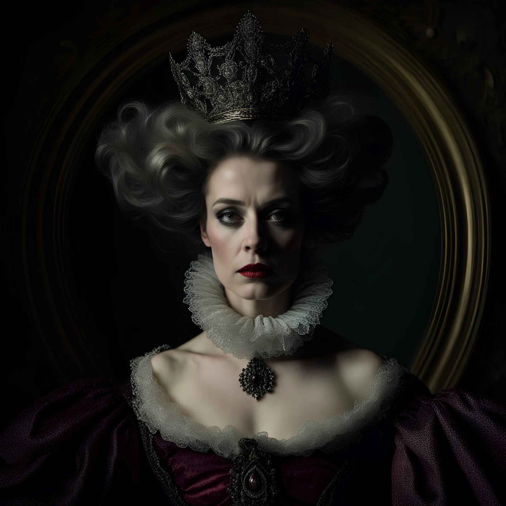 Baronesse von gunther as a cruel countess