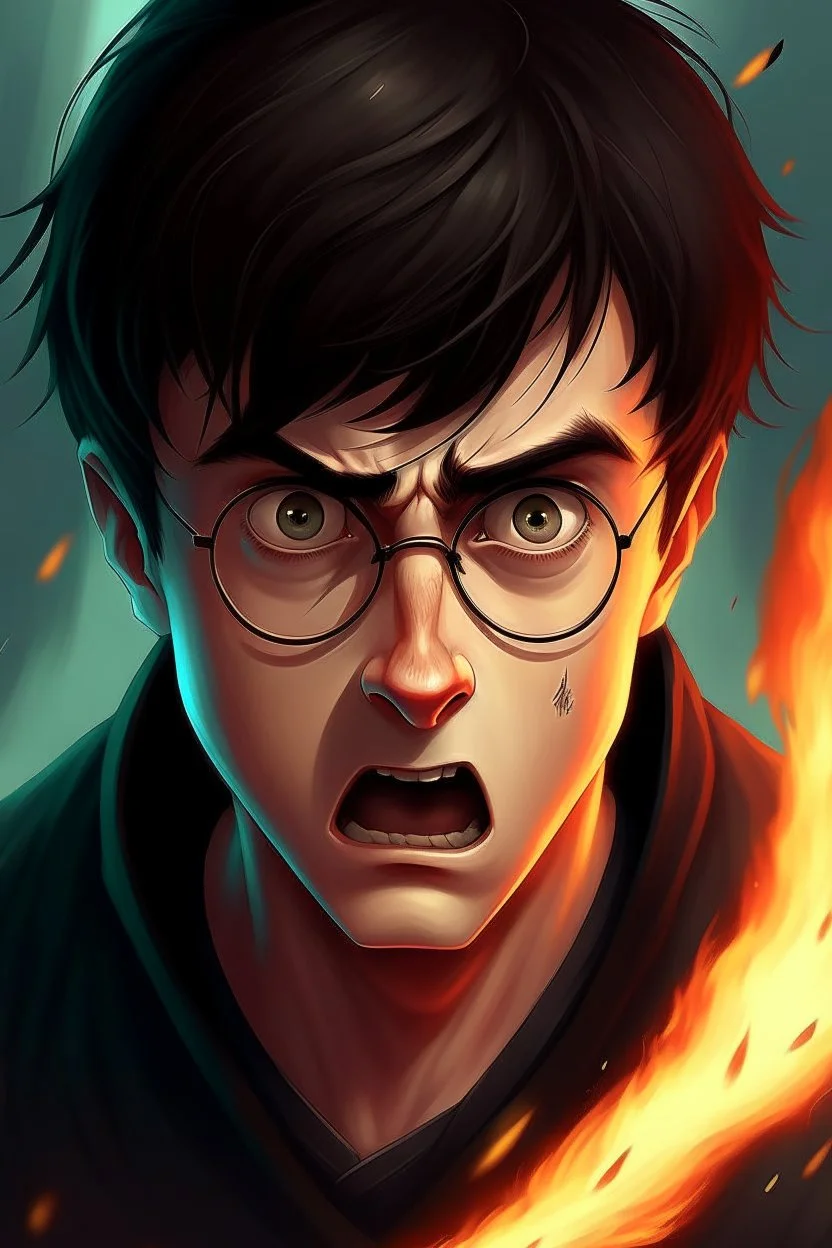 harry potter but very very very angry