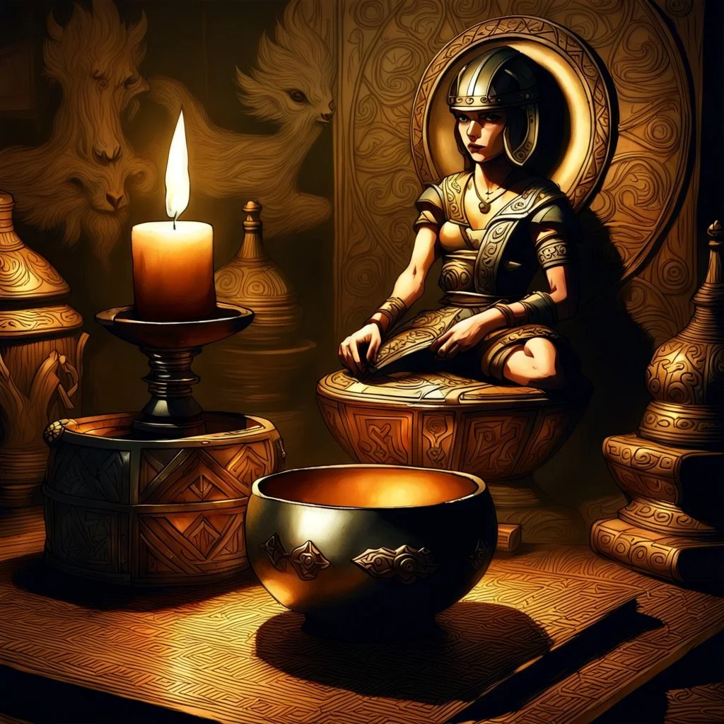 redo this in a viking aesthetic