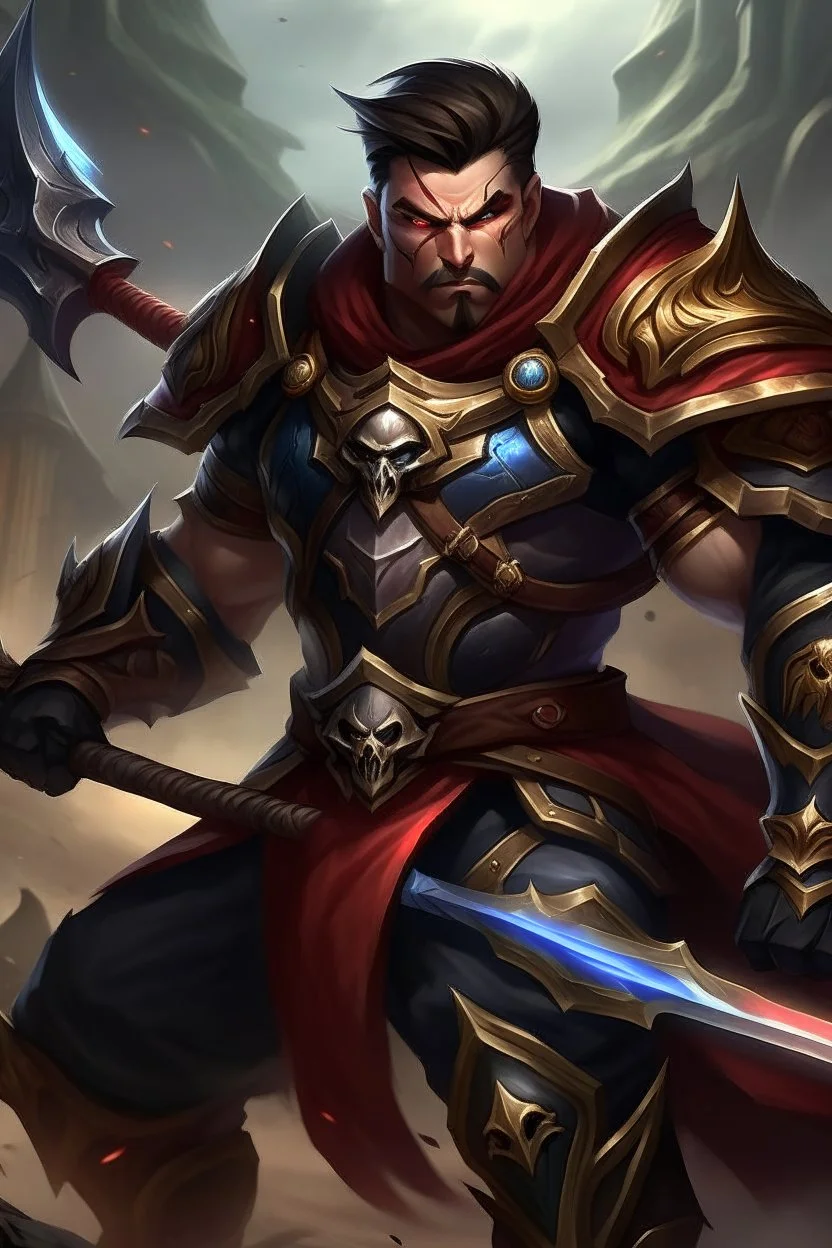 Darius from league of legends duelist