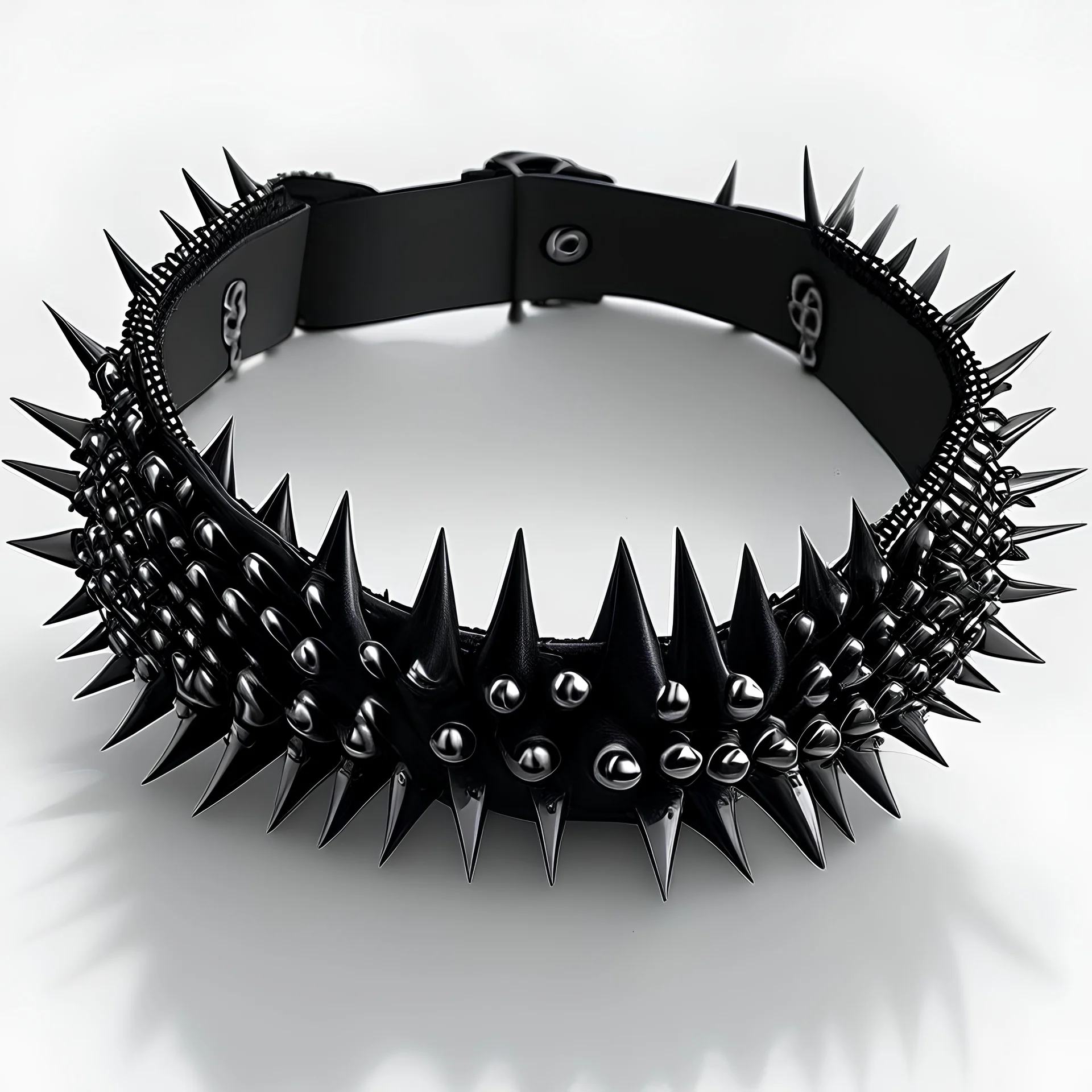 choker with lots of spikes