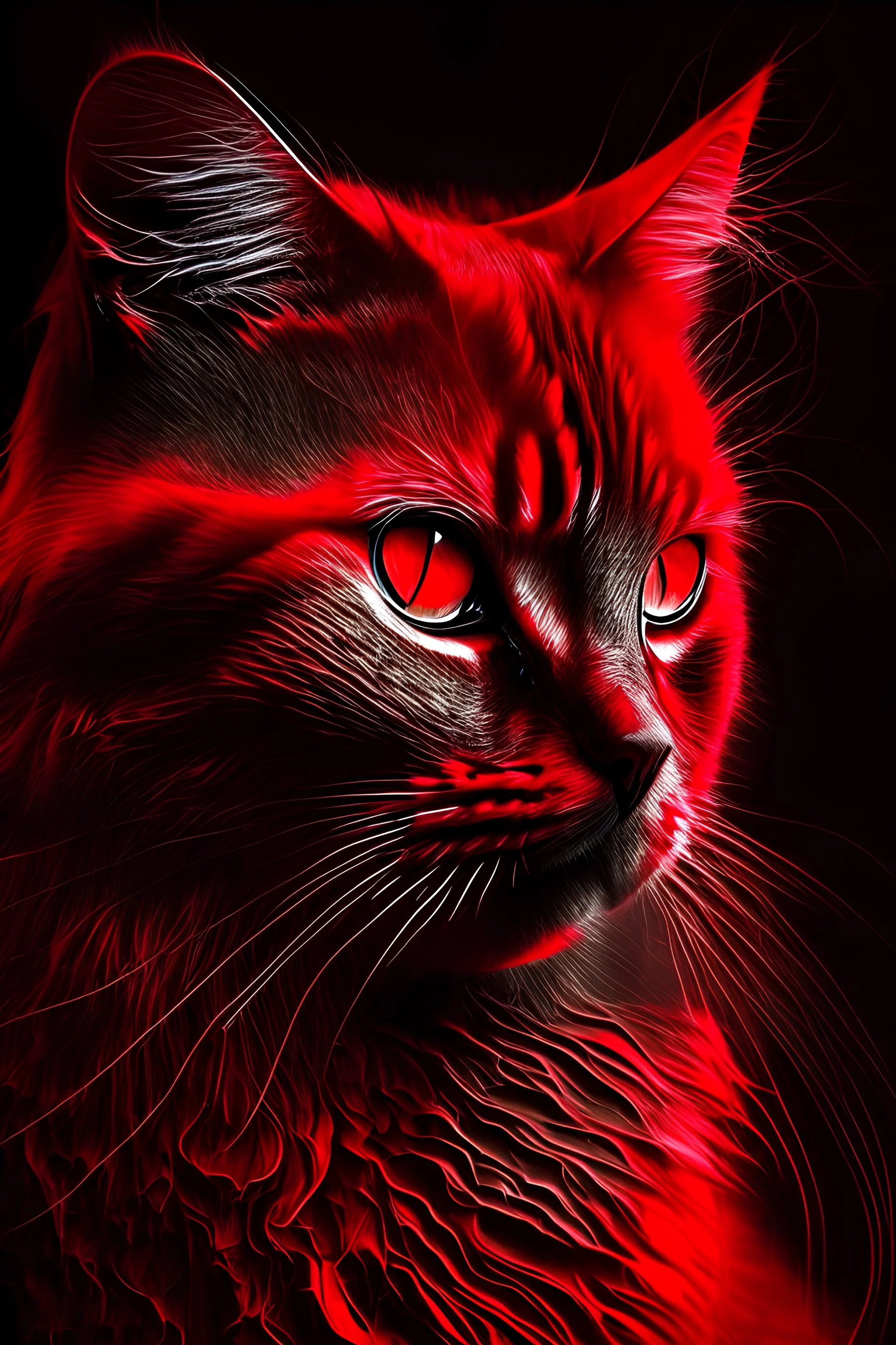 cat red