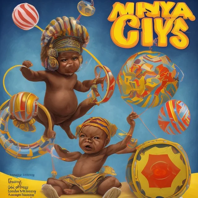 African American baby genius circus books