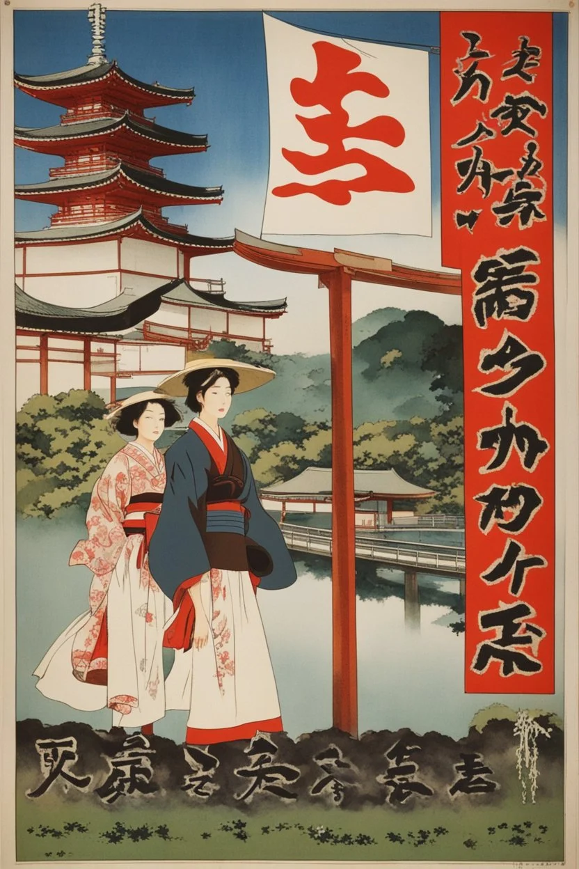 japan old poster