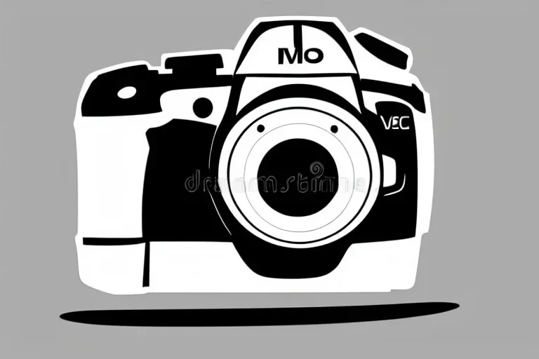 Vector DSLR Camera Photography Vector Vector Illustration Pattinson