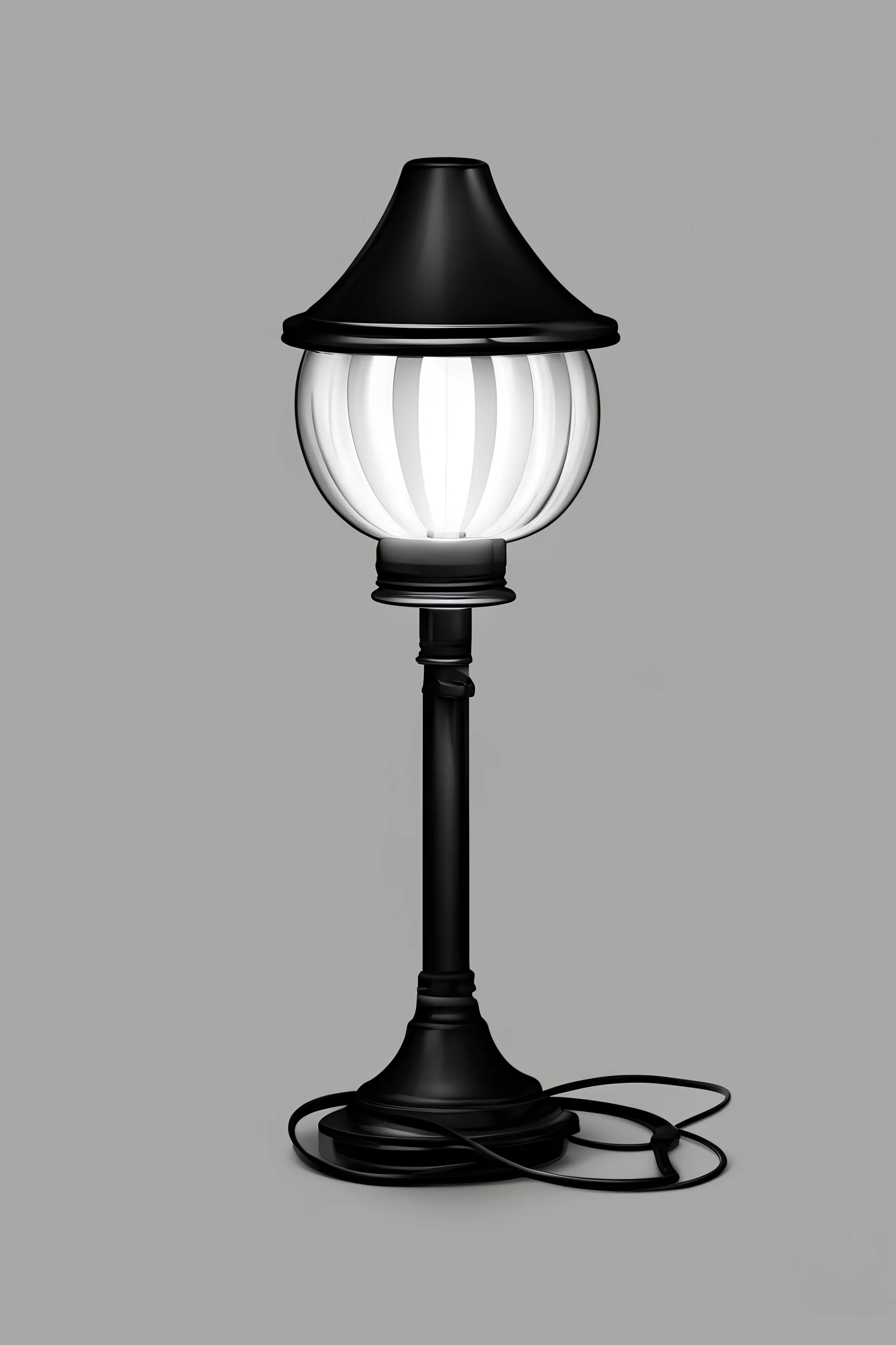 lamp with plug black png