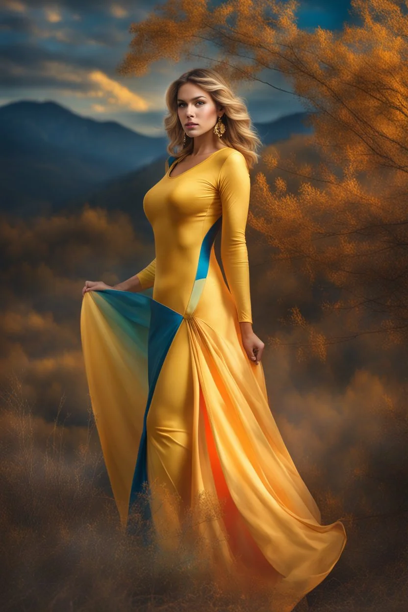 full body portrait full body, golden ratio, perfect. landscape Breathtaking masterpiece, airbrushing techniques, high definition, accent lighting, contrasted with bright paint colors, by Squal92i