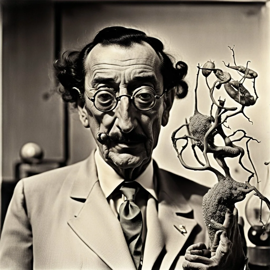 Salvador Dali as a biologist