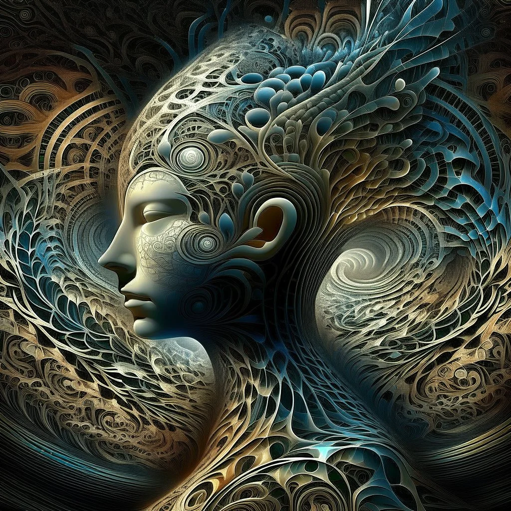 WOMAN Fractal art