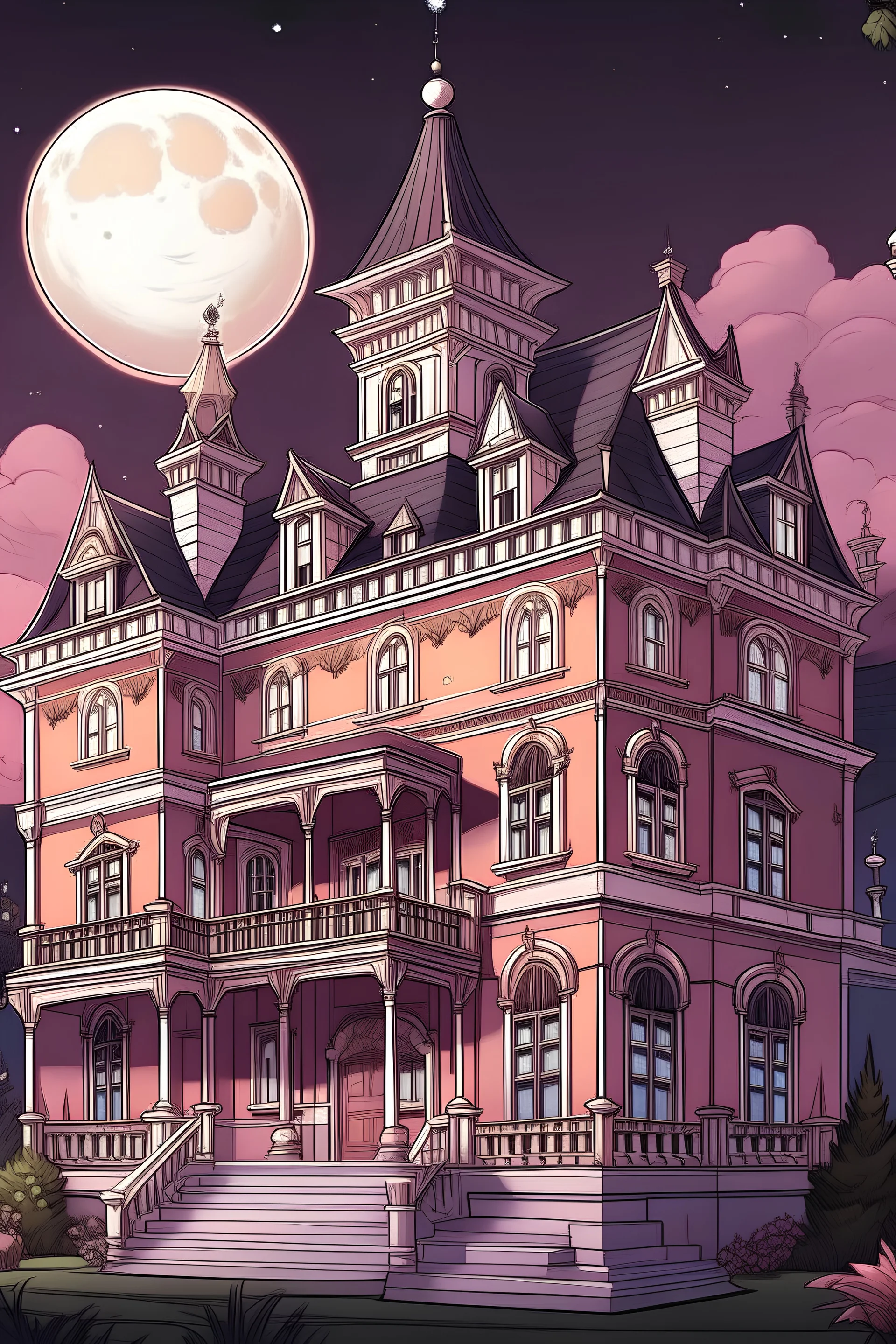 Mansion tipo webtoon