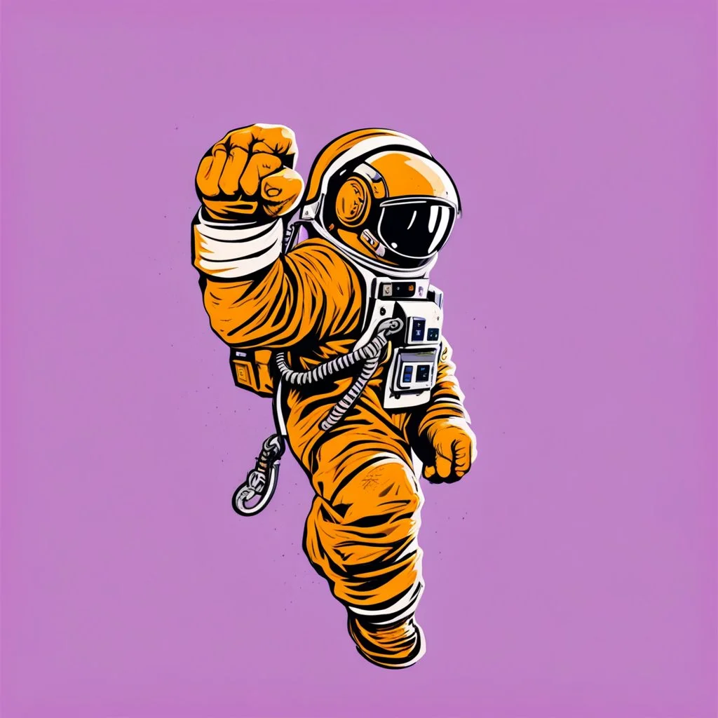 astrounaut fist up