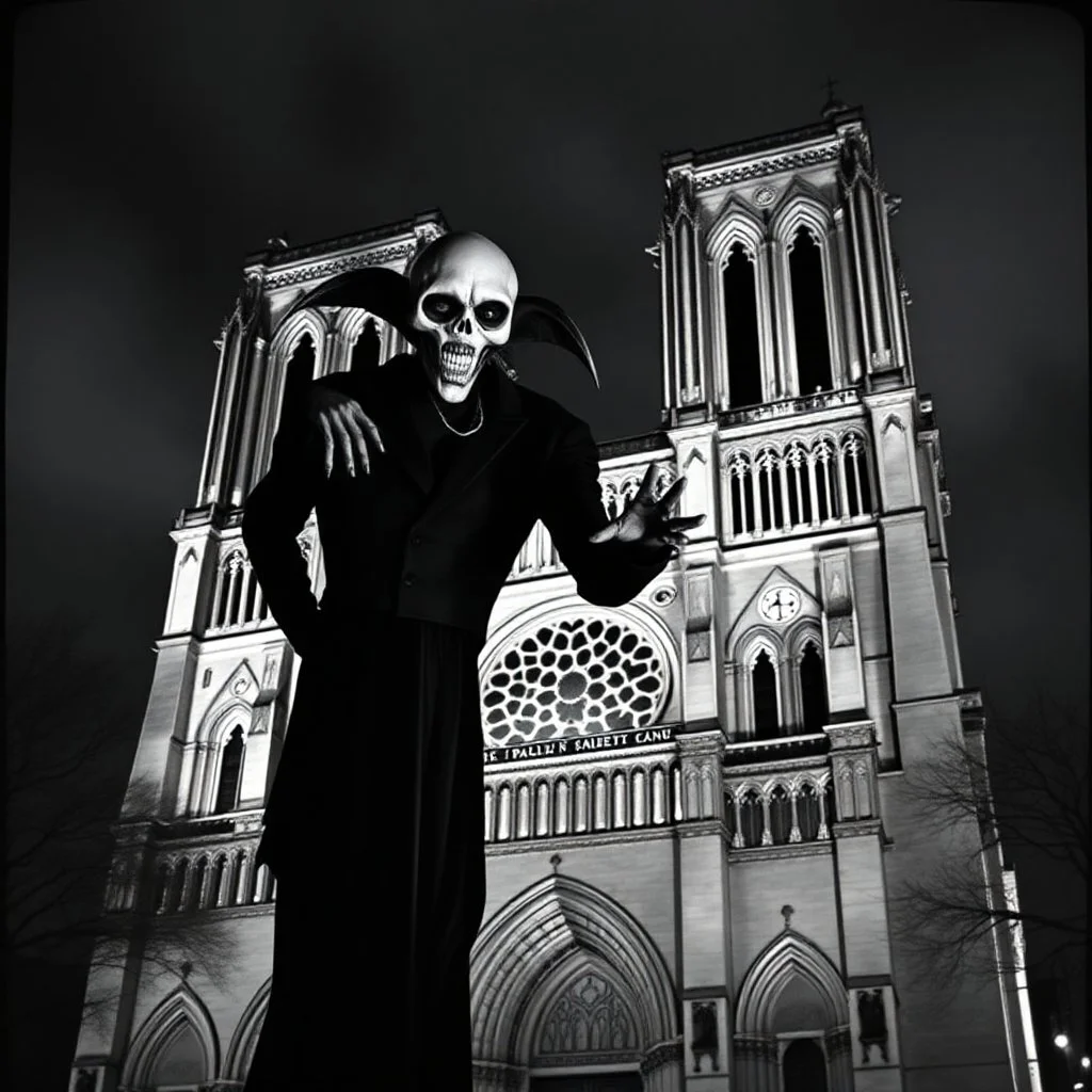 Nosferatu at Notre Dame.