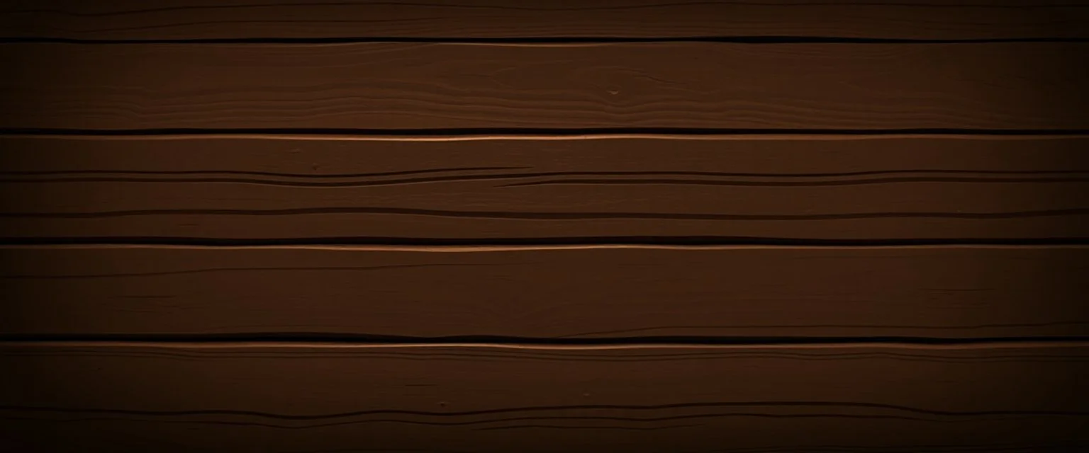 even horizontal wooden planks painted dark brown, no gaps, consistent lighting, game art