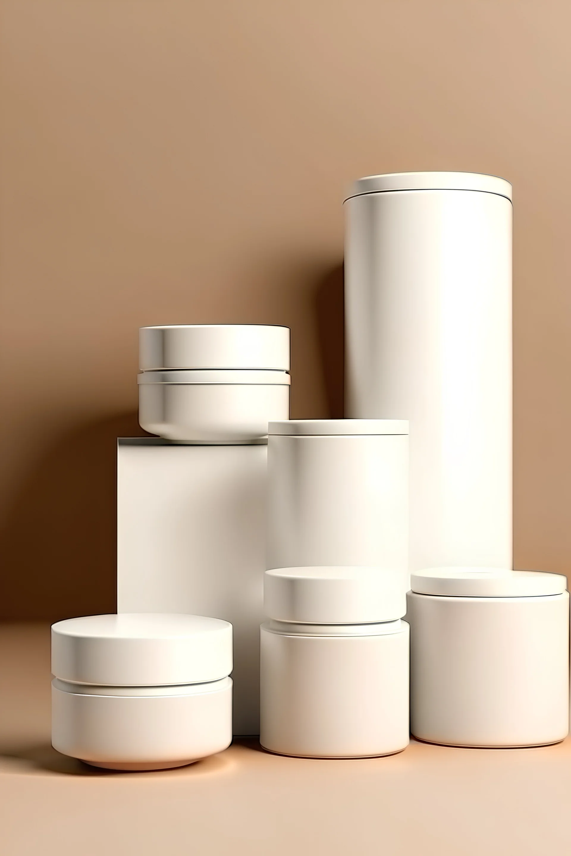 Cosmetic Product Podium without product