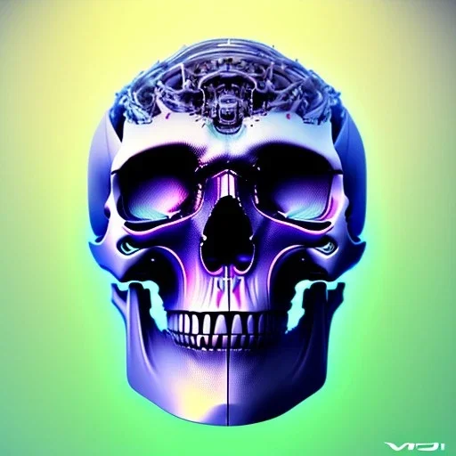 Mechanical skull, full body close up, soft light atmosphere, light effect，vaporwave colorful, concept art, smooth, extremely sharp detail, finely tuned detail, ultra high definition, 8 k, unreal engine 5, ultra sharp focus