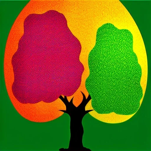 tree pop art