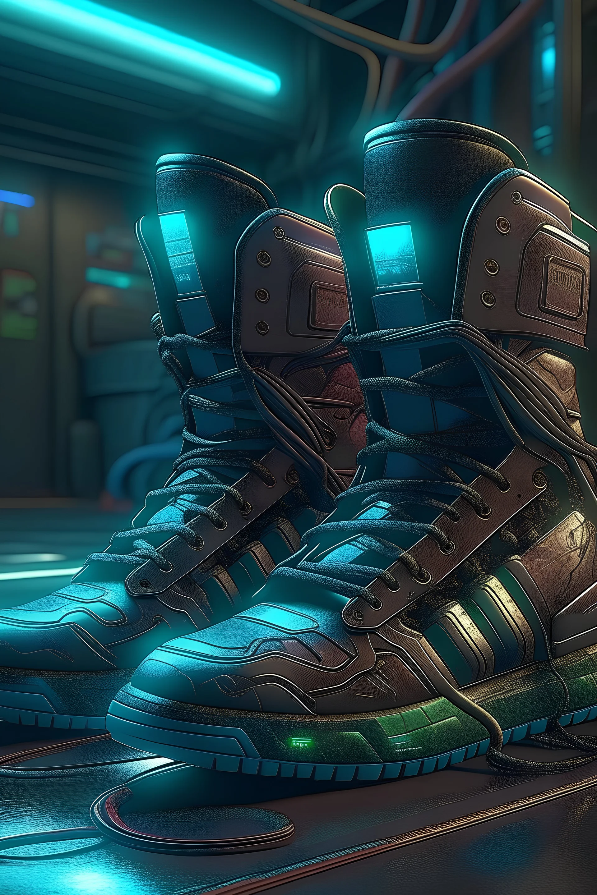 cyberpunk, shoes