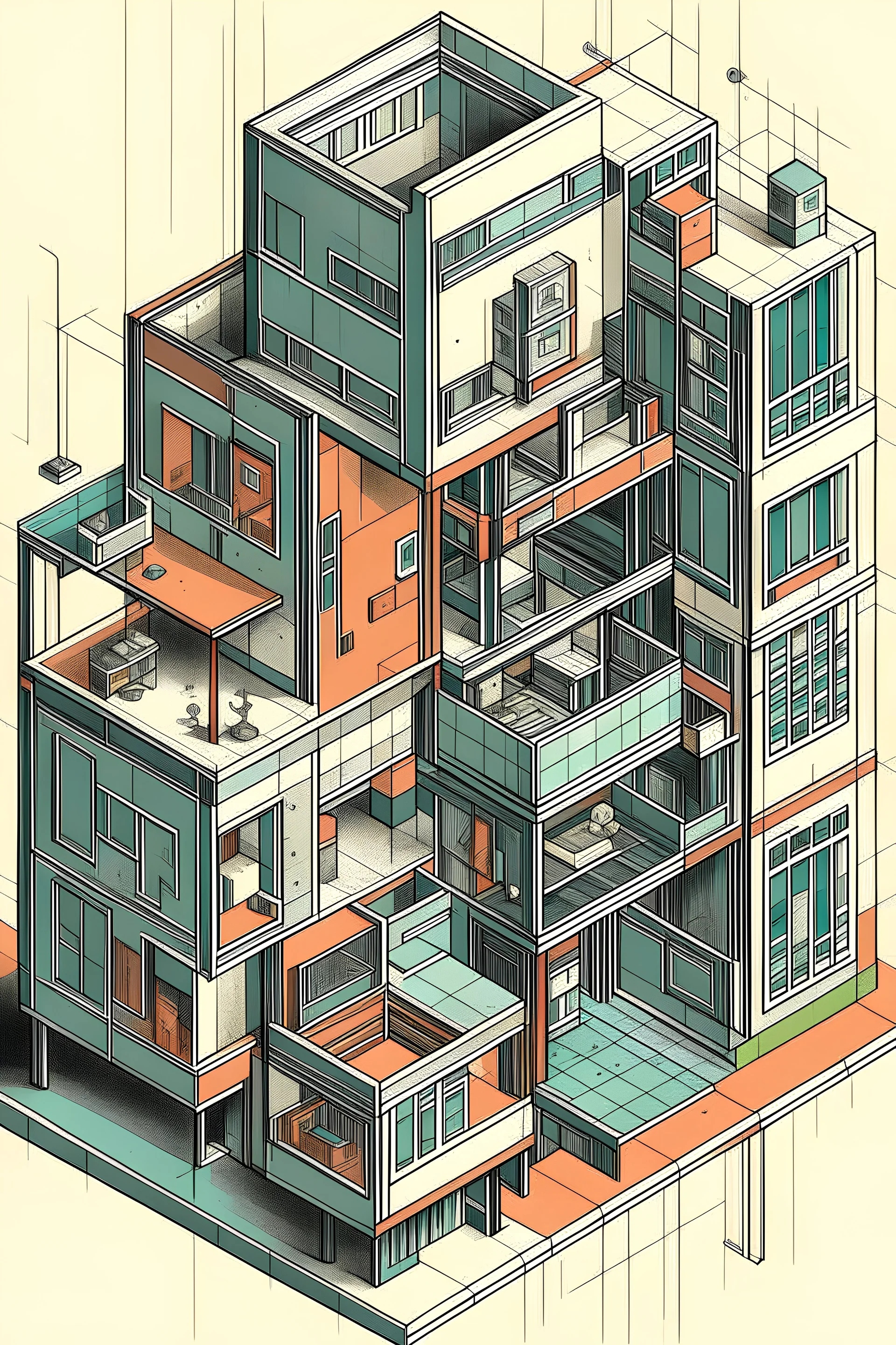 A GRAPHICAL REPRESENTATIN OF UNIQUENESS AND AFFORDABILITY IN ARCHITECTURE