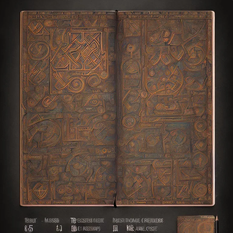 Book of Kells table of contents page, the letter T, a highly detailed illustration, realistic render, 8 k, micro detail, intricate, elegant, centered, digital painting, Artstation, smooth, sharp focus, illustration, artgerm